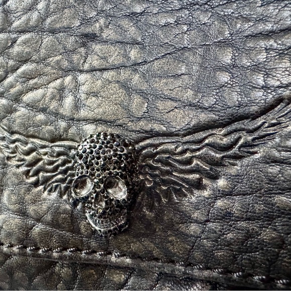 Zadig & Voltaire Wallet Black with Gold Tone - Picture 8 of 10